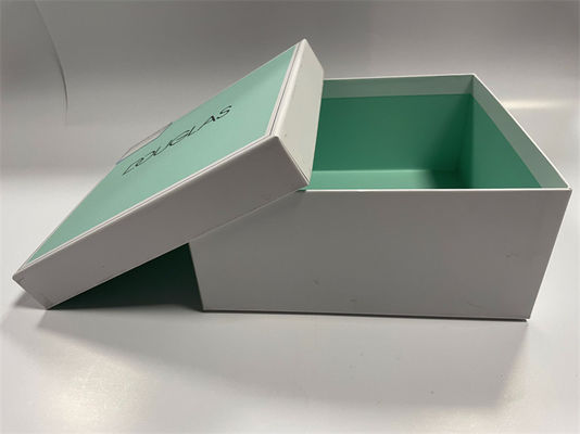 Kotak kemasan elektronik gaya muda biru terang kotak kertas kaku khusus