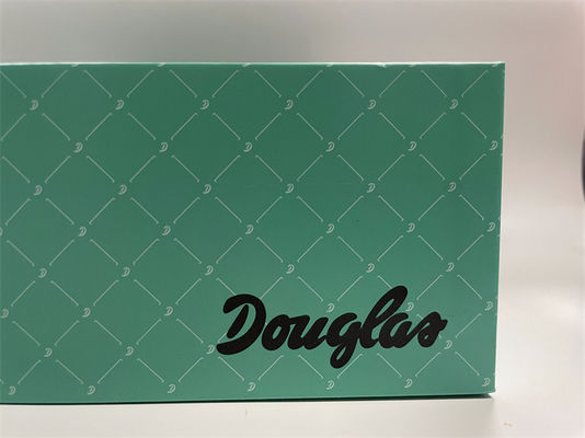 Customized Logo Rigid Gift Box Kotak Hadiah Kardus Hijau Dengan Tutup