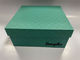 Customized Logo Rigid Gift Box Kotak Hadiah Kardus Hijau Dengan Tutup