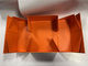 Kotak Kertas Lipat Oranyeu Kotak Kardus Sektakuler CMYK Dengan Tutup